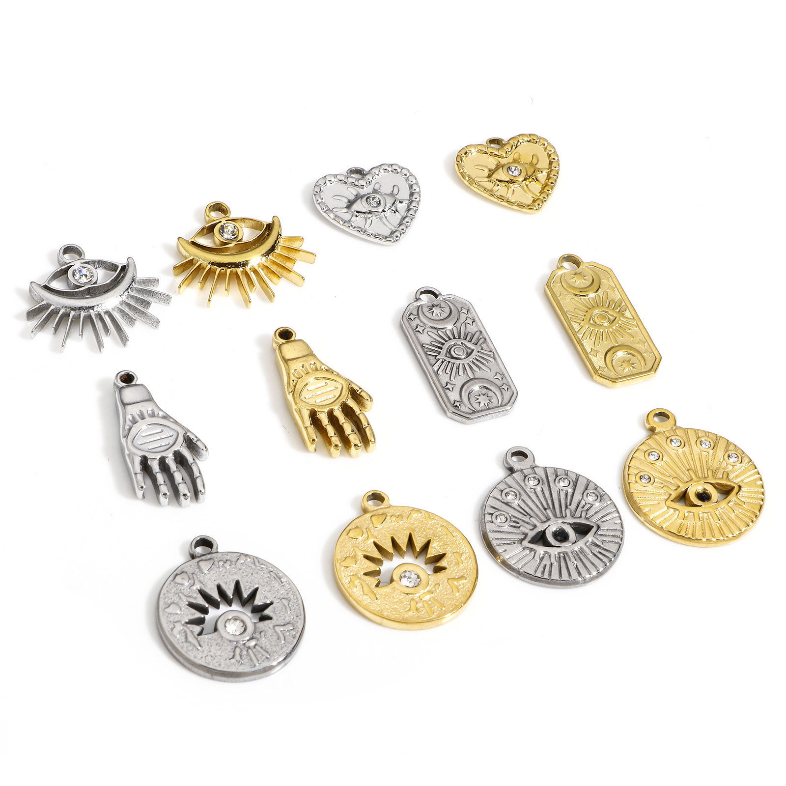 Immagine di 1 Pz 304 Acciaio Inossidabile Religione Charms