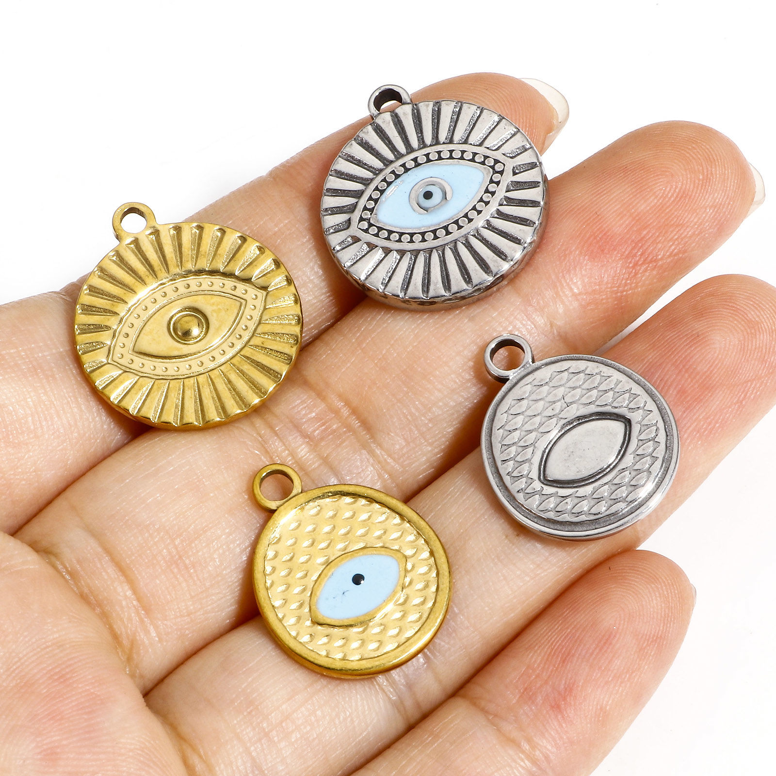 Immagine di 1 Pz 304 Acciaio Inossidabile Religione Charms