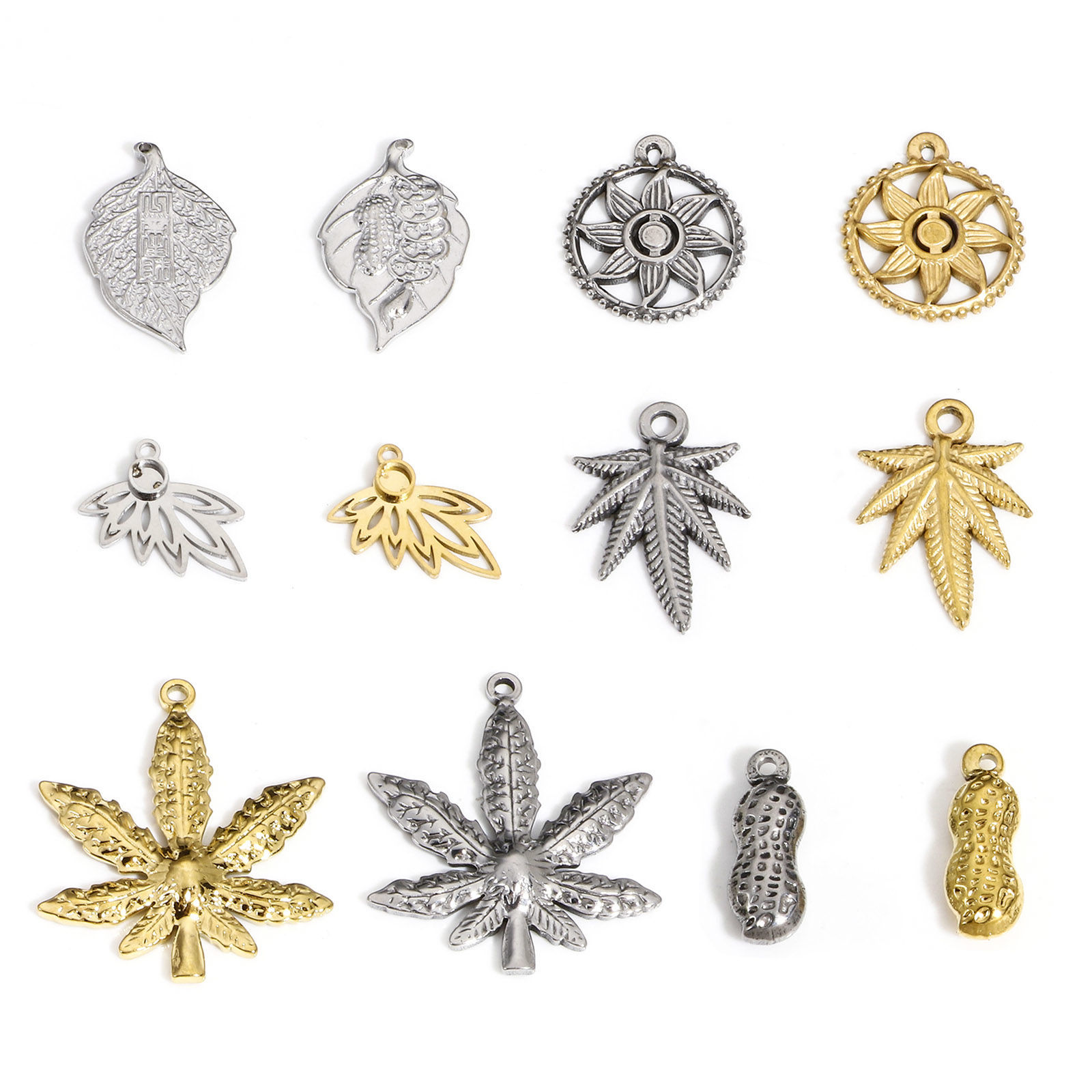 1 個 304ステンレス鋼 チャーム の画像