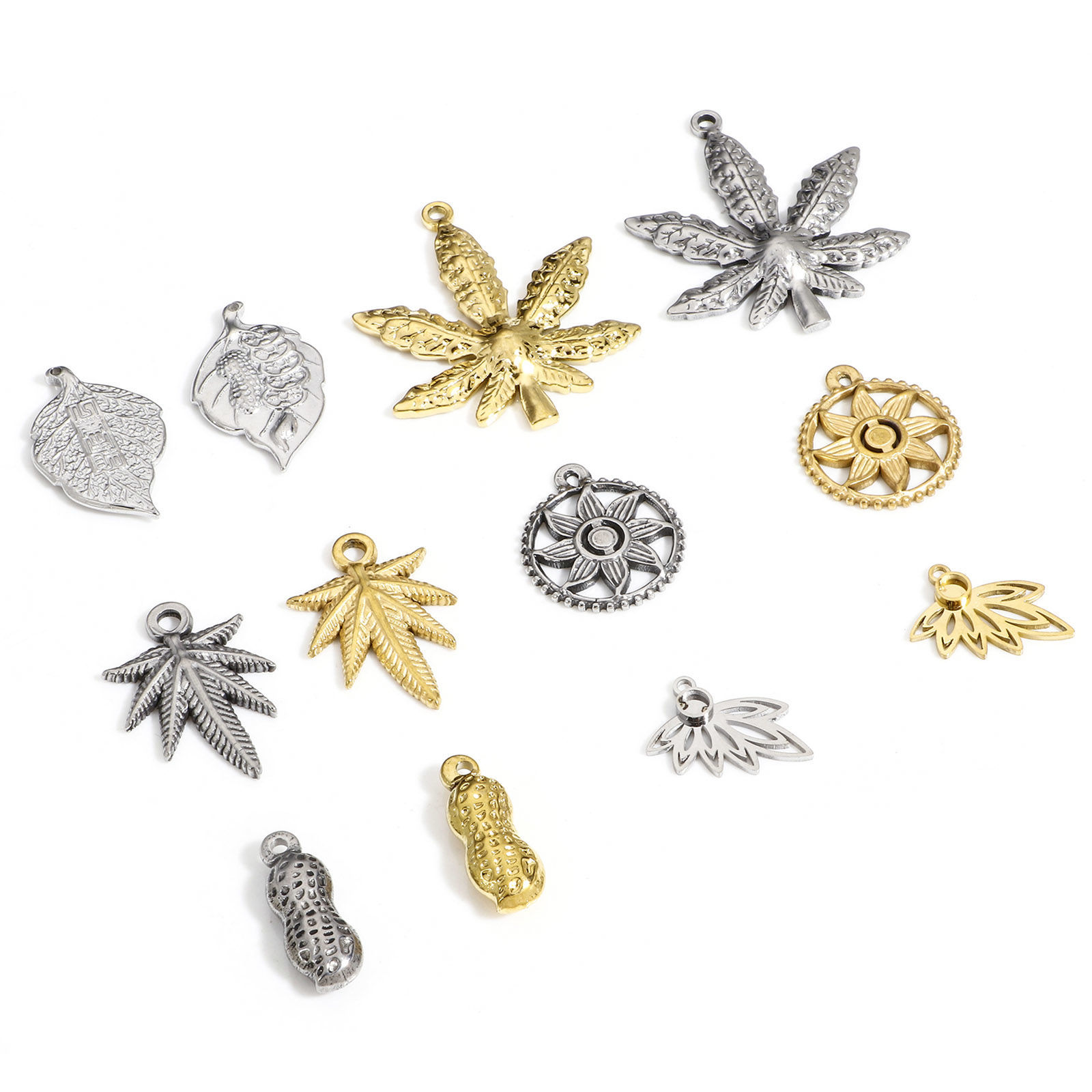 1 個 304ステンレス鋼 チャーム の画像