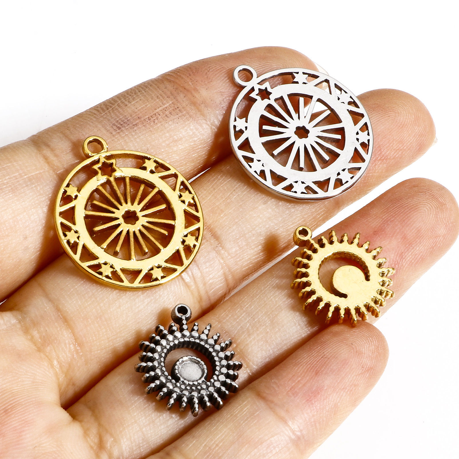 Picture of 304 Stainless Steel Galaxy Charms