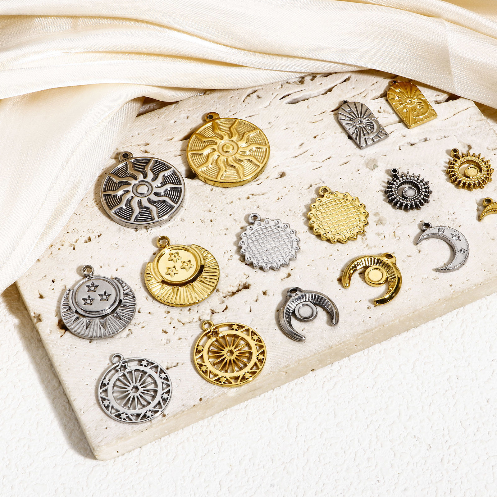 Picture of 304 Stainless Steel Galaxy Charms