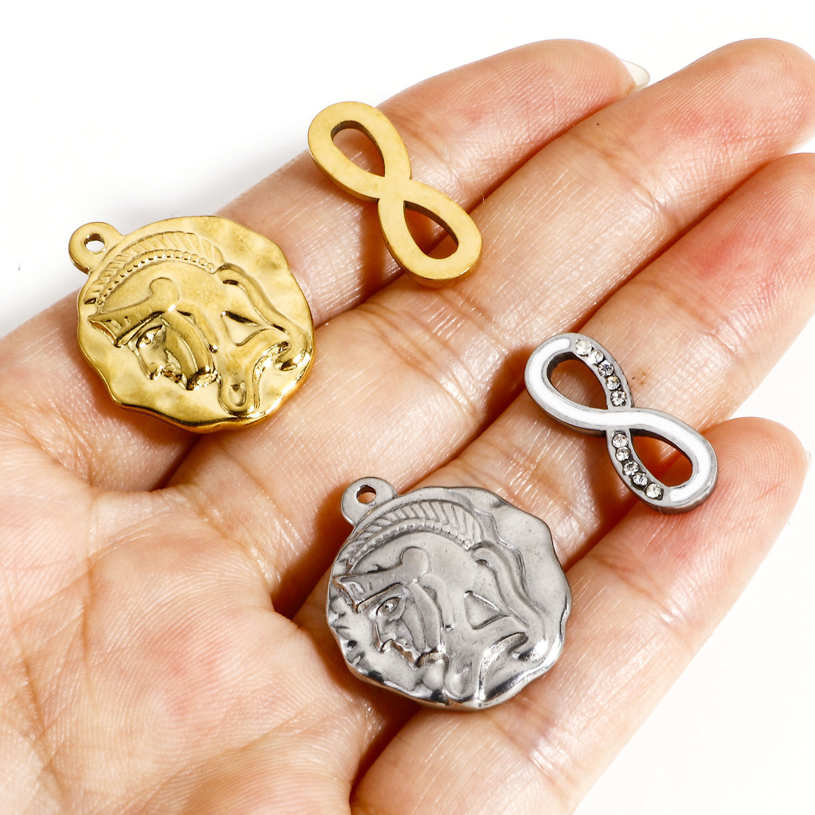 1 個 304ステンレス鋼 チャーム の画像