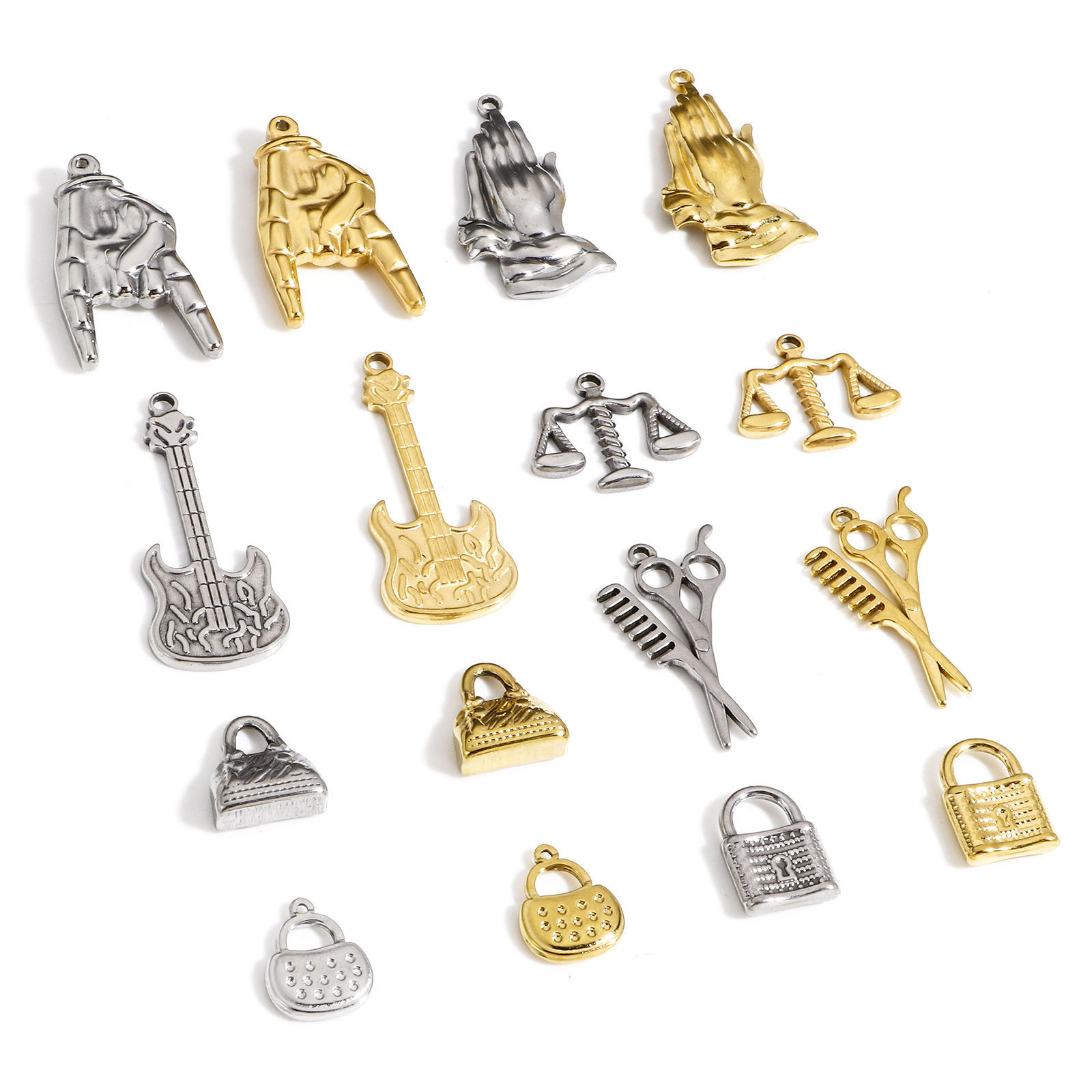 1 個 304ステンレス鋼 チャーム の画像