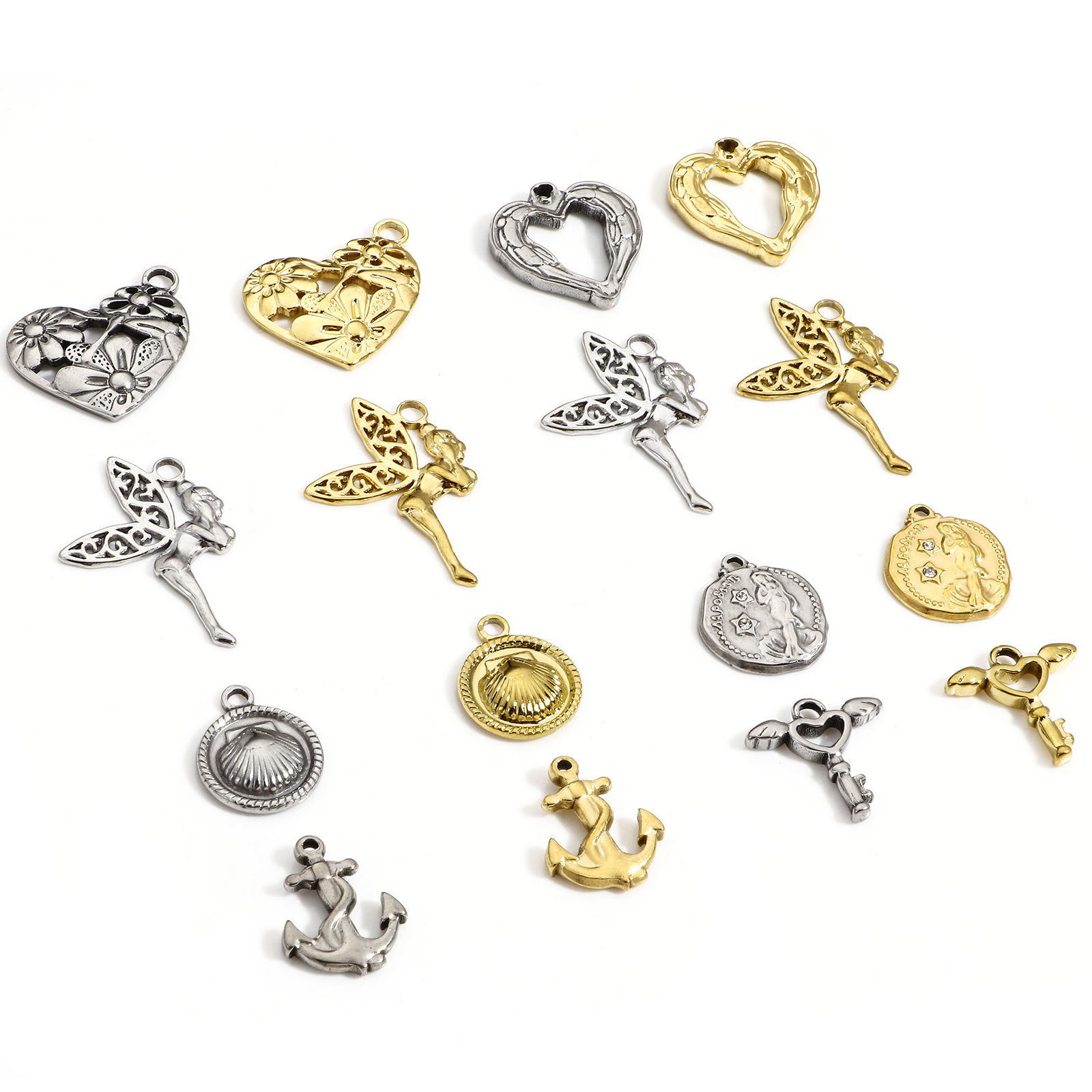 1 個 304ステンレス鋼 チャーム の画像