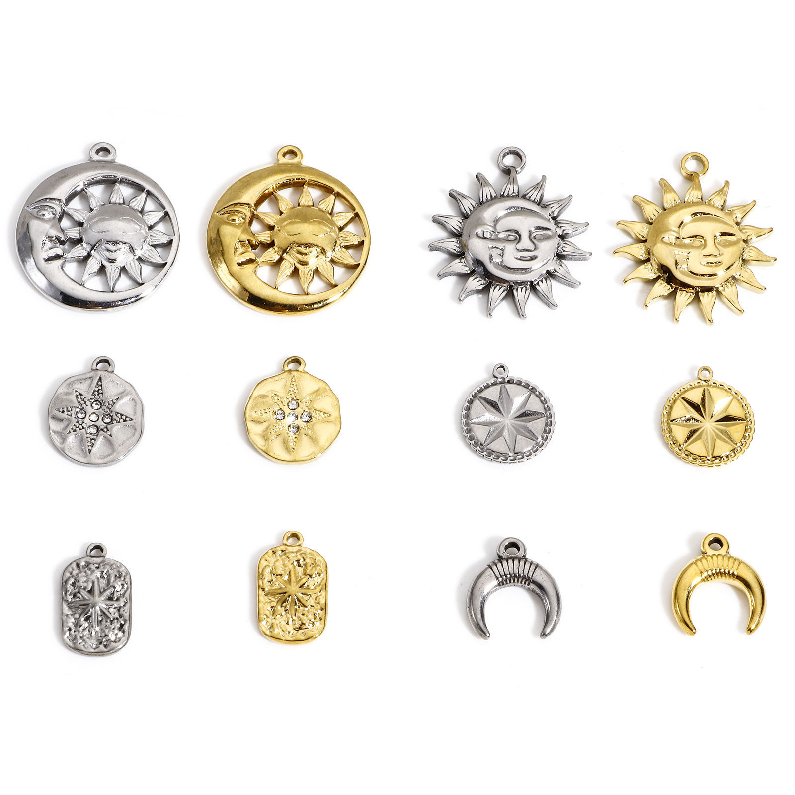 Изображение 1 ШТ 304 Нержавеющая Сталь галактика Подвески