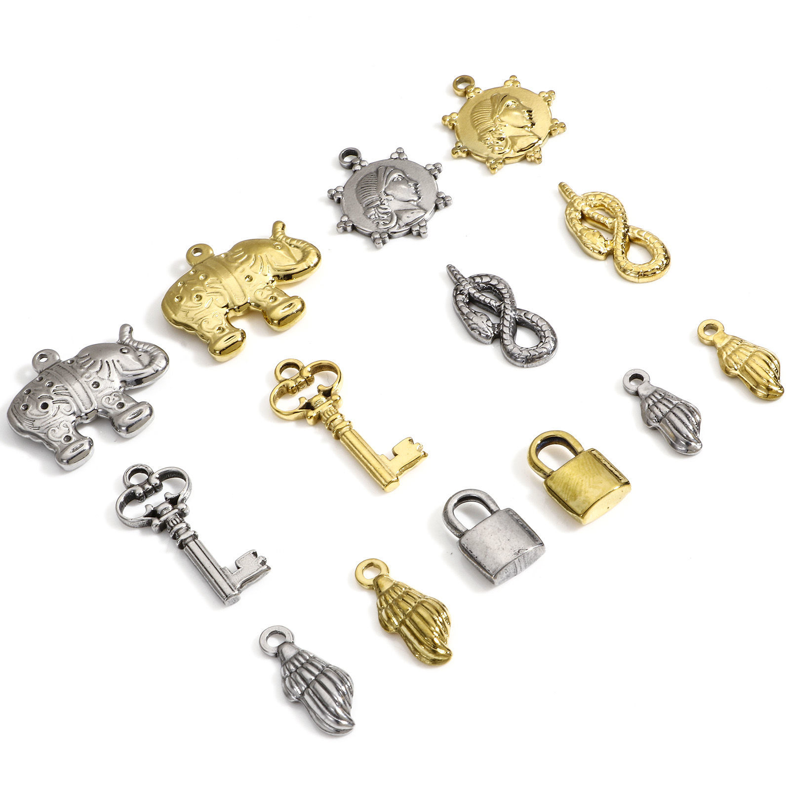 Immagine di 1 Pz 304 Acciaio Inossidabile Charms