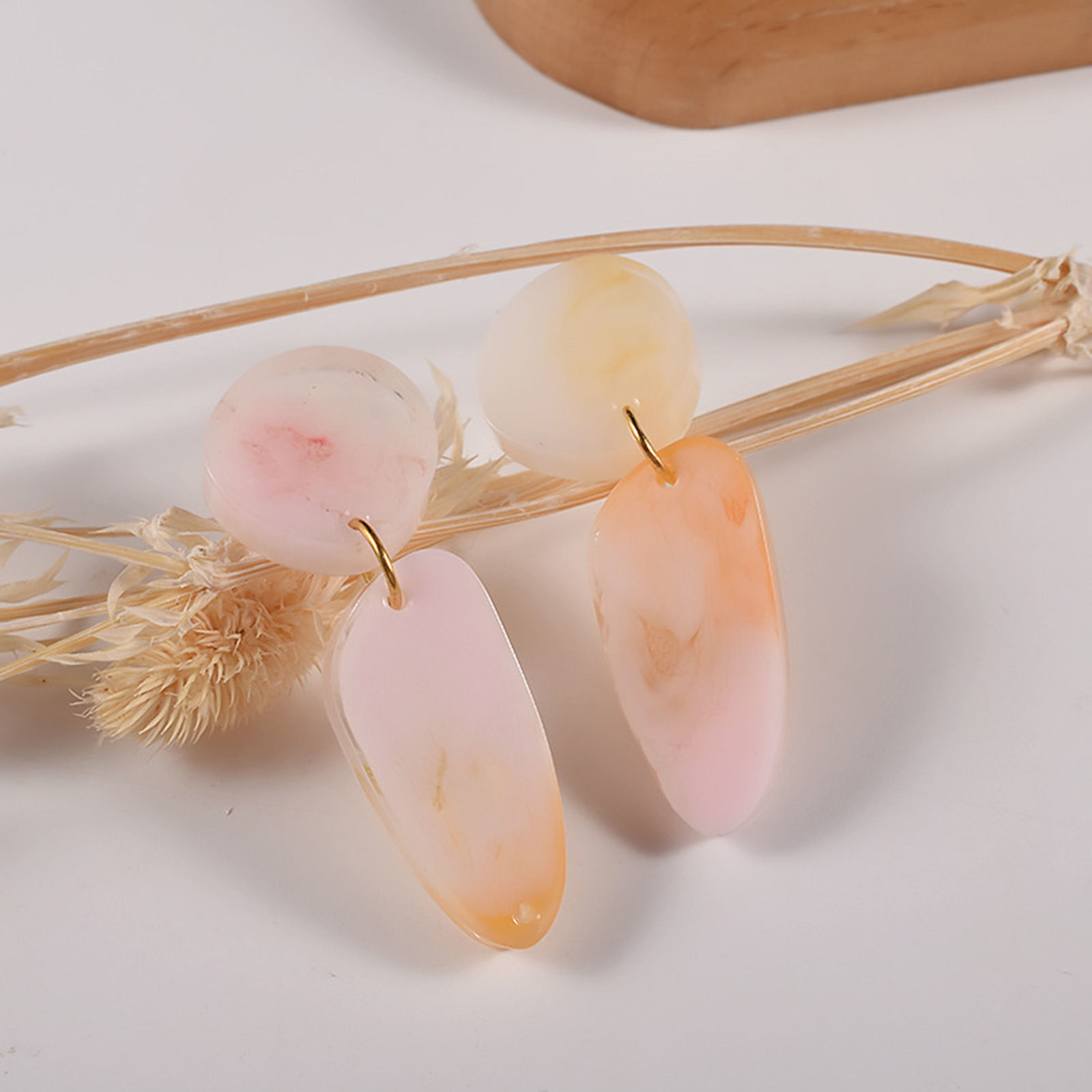 Picture of Silicone Resin Mold For Keychain Necklace Earring Pendant Jewelry DIY Making Rectangle Geometric