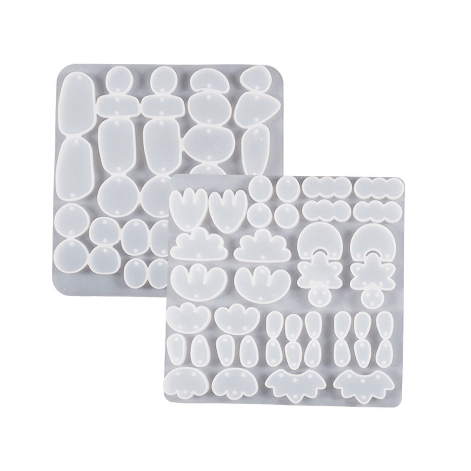 Picture of Silicone Resin Mold For Keychain Necklace Earring Pendant Jewelry DIY Making Rectangle Geometric