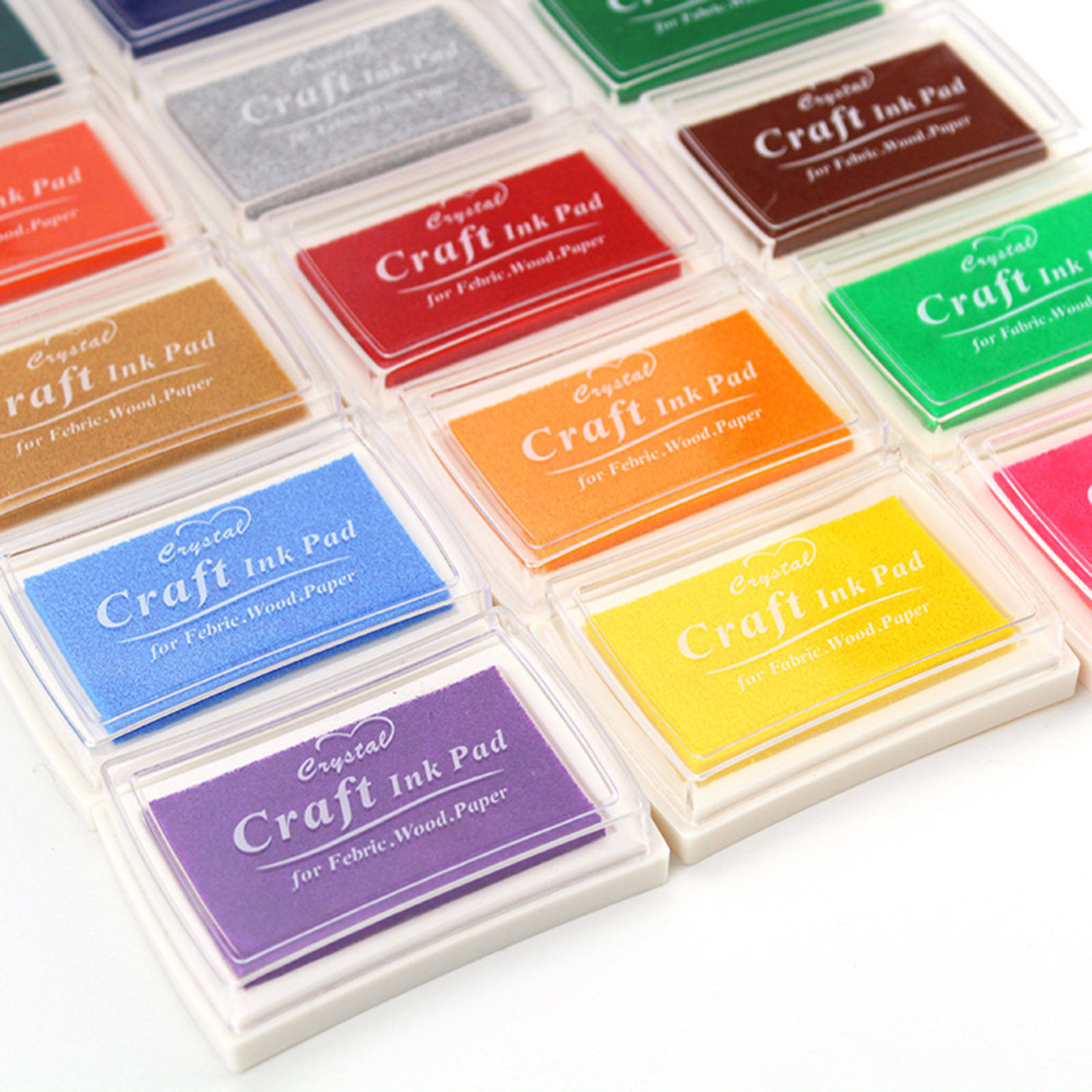 Picture of Sponge Ink Pad Rectangle Multicolor 7.8cm x 5.5cm