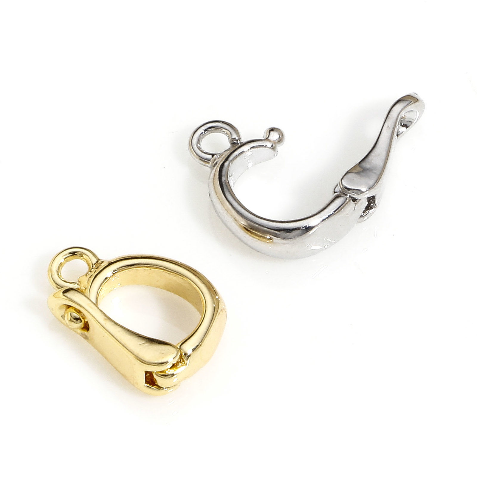 Picture of Brass D Rings Fit Clothing Bag Making Real Gold Plated
