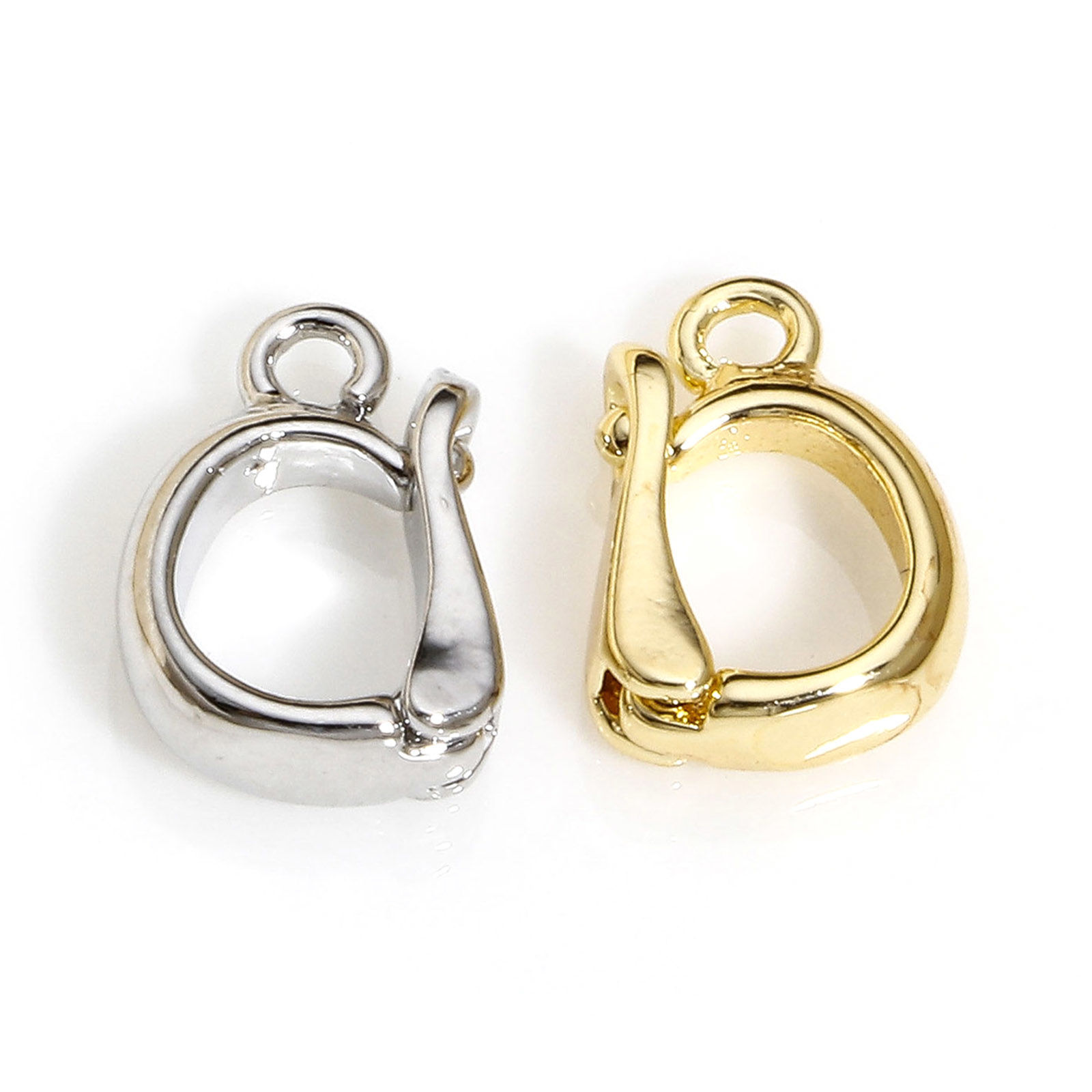 Picture of Brass D Rings Fit Clothing Bag Making Real Gold Plated
