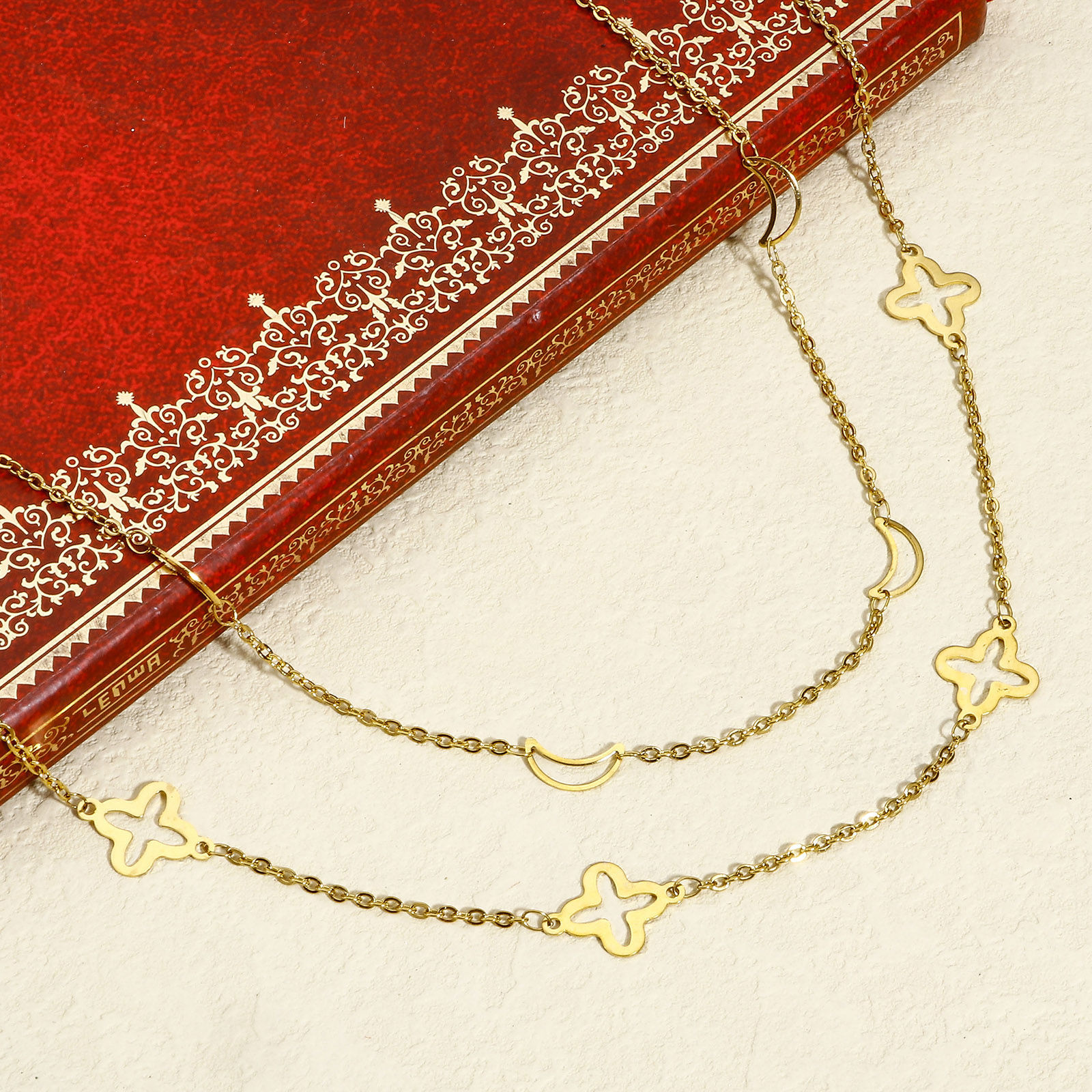 Picture of 304 Stainless Steel Link Cable Chain For Handmade DIY Jewelry Making Findings Geometric Gold Plated