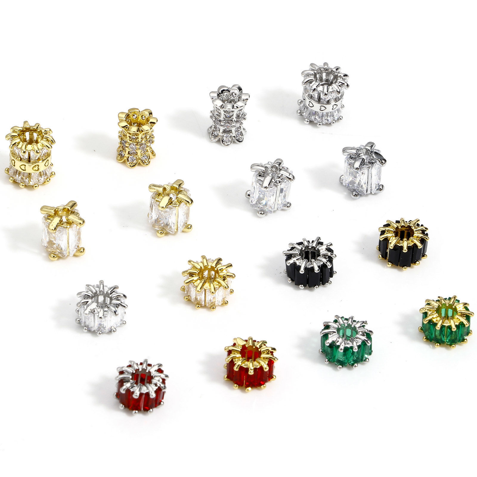 Изображение 1 ШТ Латунь Бисер для изготовления ювелирных украшений "Сделай сам настоящее золото с покрытием