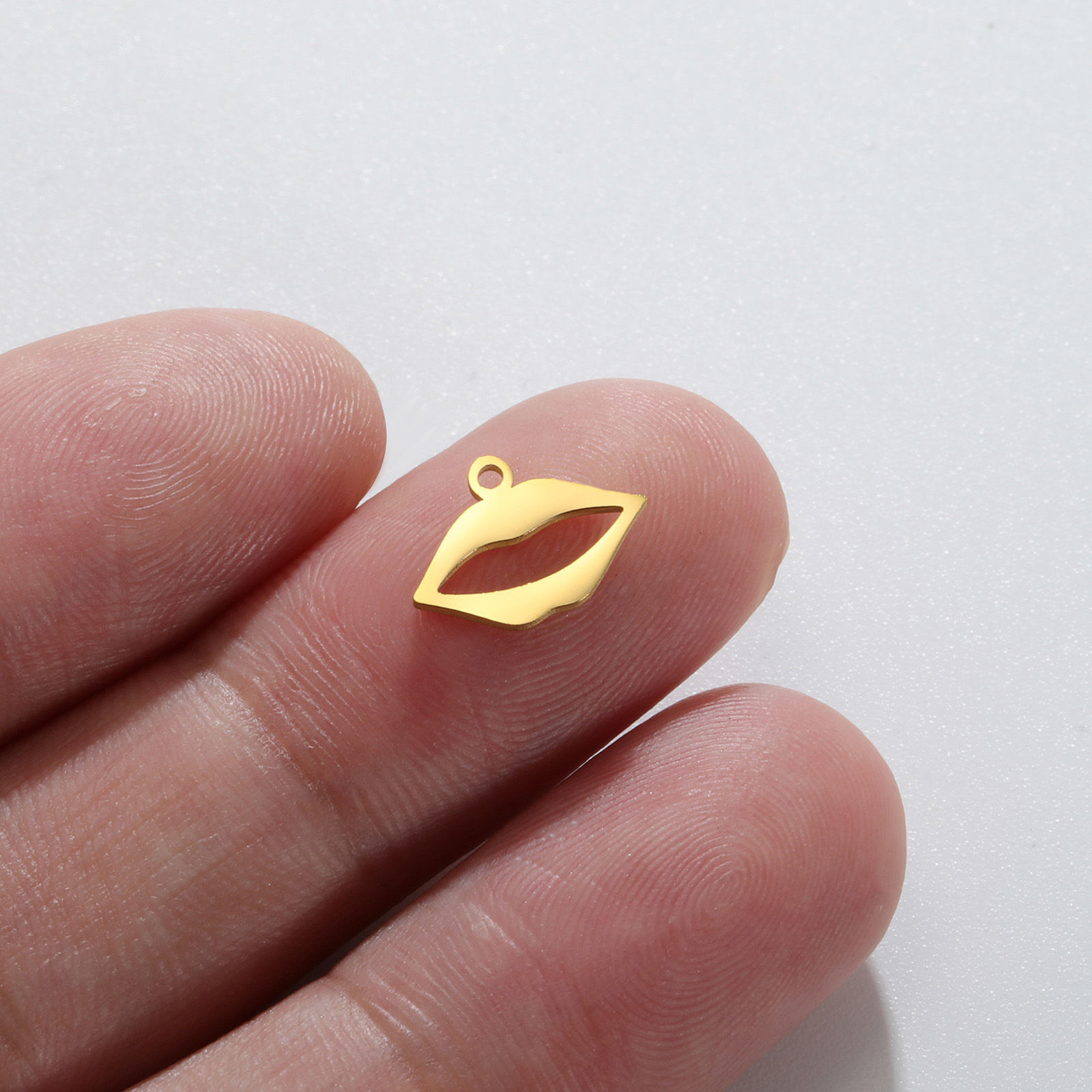 Изображение 5 ШТ 304 Нержавеющая Сталь Мини Подвески ажурная резьба