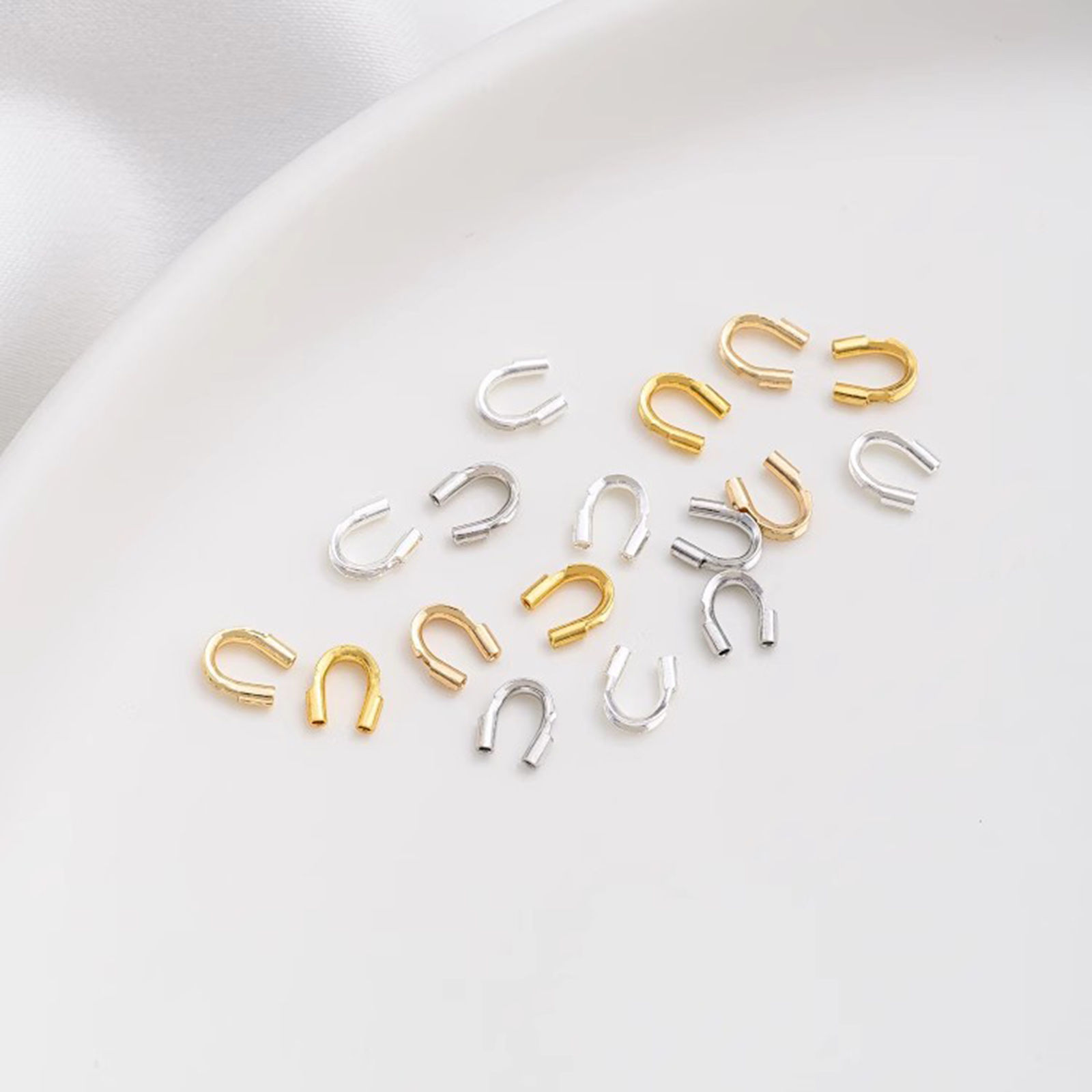 Picture of Eco-friendly Brass Wire Protectors Multicolor 5mm x 4mm