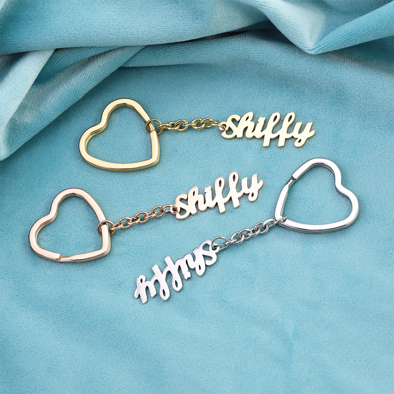 Picture of 304 Stainless Steel Customized Name Personalized Letter Pendant