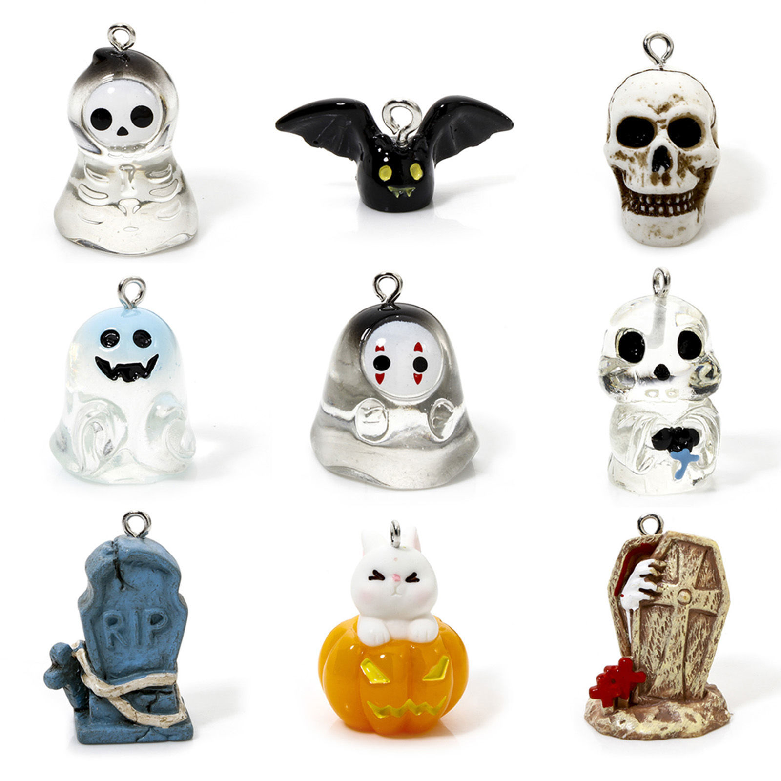 Picture of Resin Halloween Charms Multicolor 3D