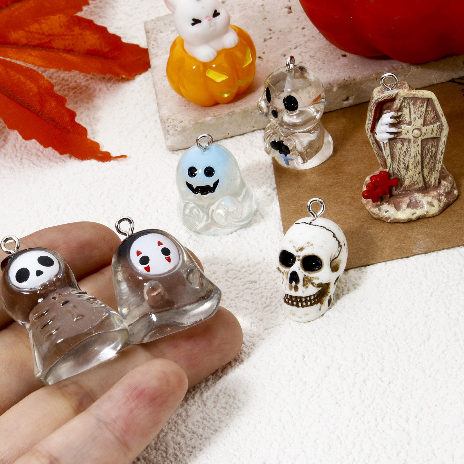 Picture of Resin Halloween Charms Multicolor 3D