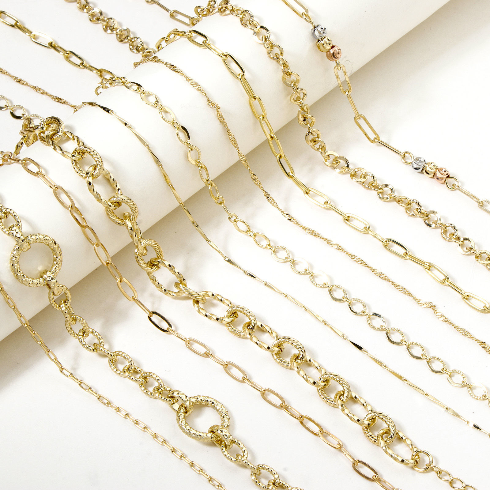 Imagen de 1 Unidad Respetuoso del Medio Ambiente Latón Sencillo Collares Cadenas 18K Oro Real Chapado Con Broche de Langosta