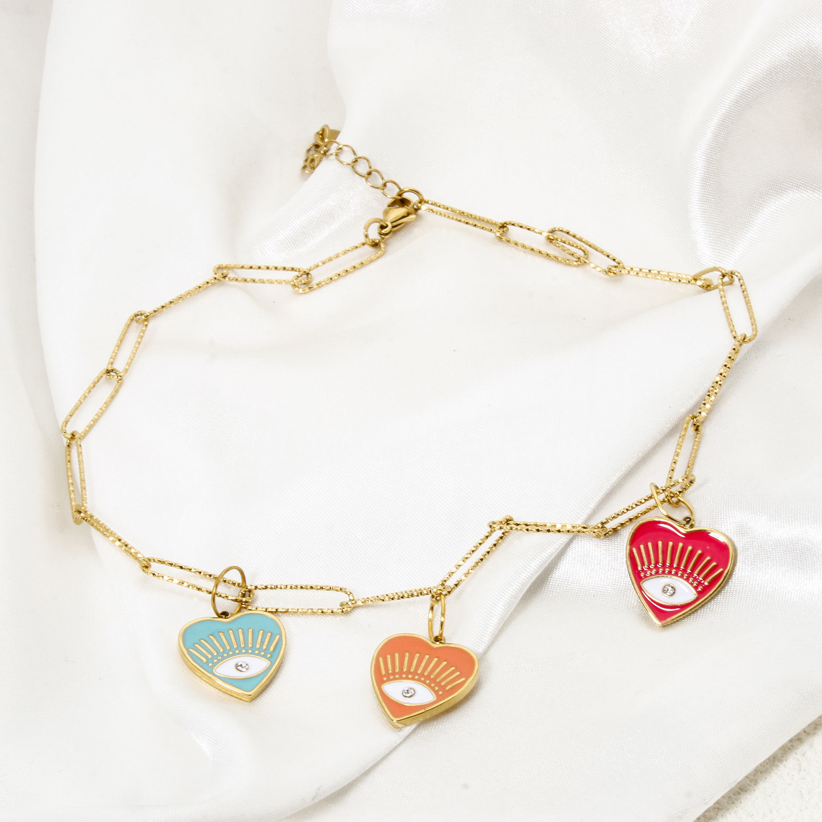 Immagine di 1 Pz 304 Acciaio Inossidabile Catena a Graffetta Collana Con Aragosta Fermagli Fibbia e Catena di Estensione 40cm Lunghezza, Dimensione della Catena 5mm