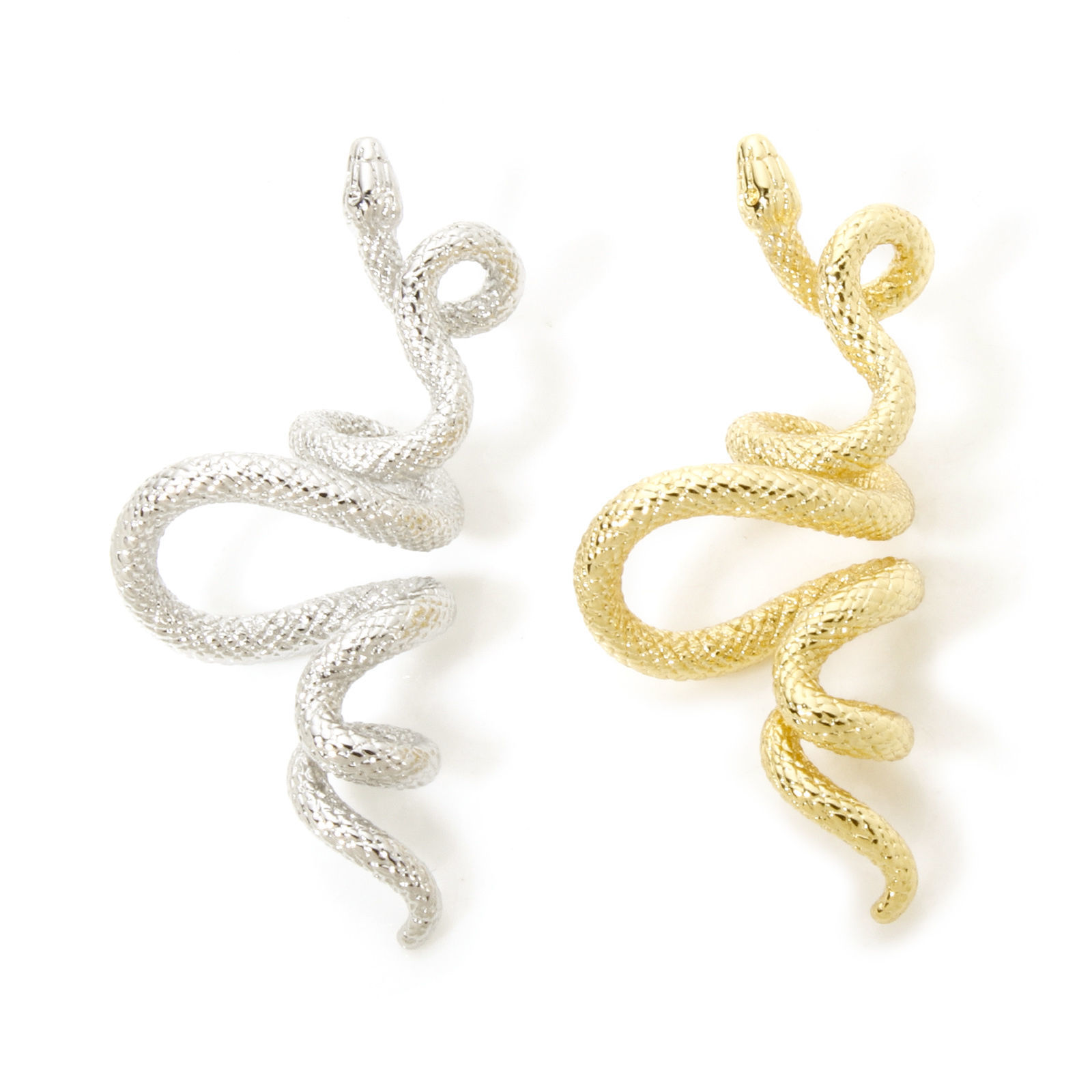 Picture of Brass Pendants Multicolor Snake Animal 3D 3.9cm x 1.7cm