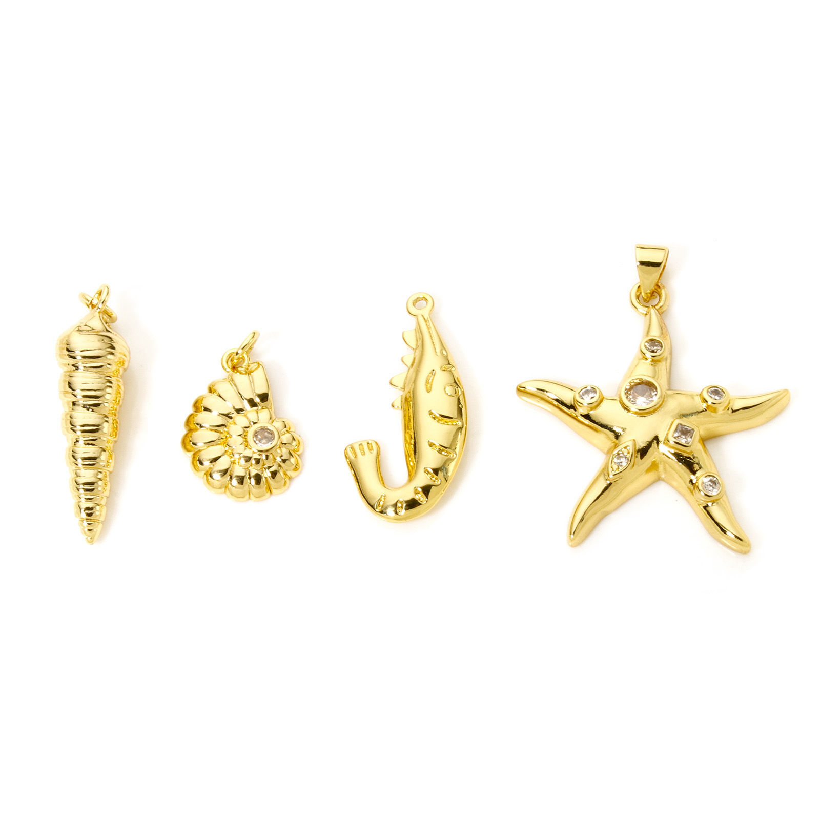 Picture of Eco-friendly Brass Ocean Jewelry Pendants 18K Real Gold Plated