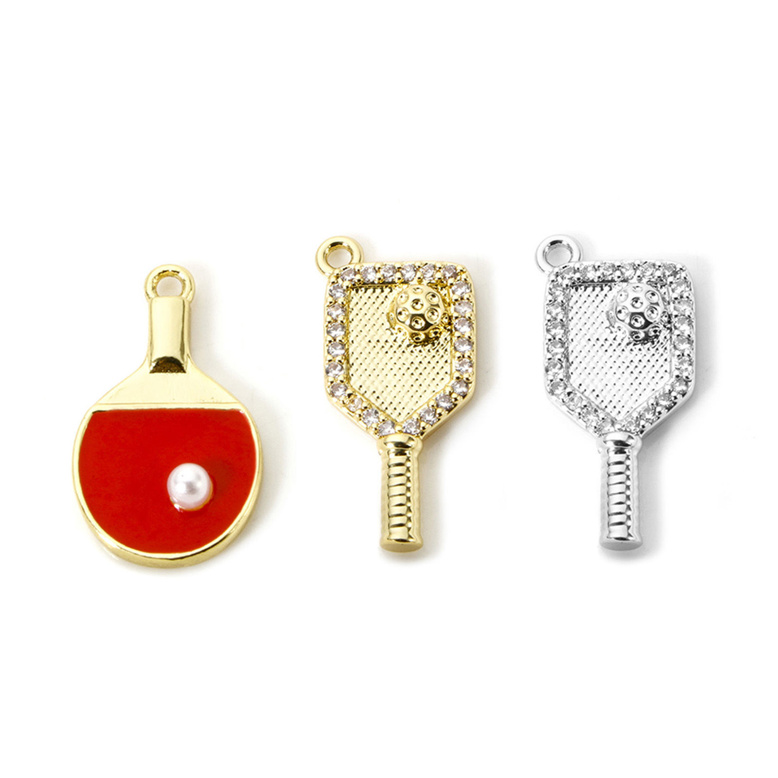 Изображение 1 ШТ Латунь спорт Подвески Ракетка