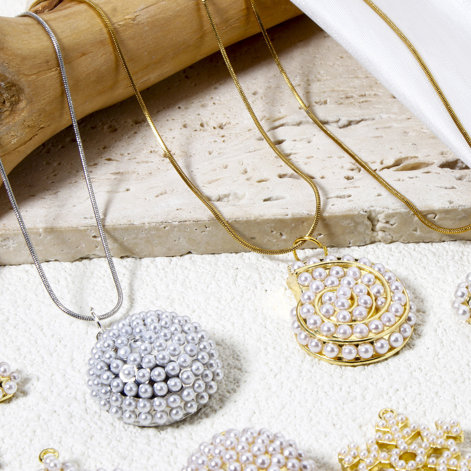 Изображение 1 ШТ Латунь Подвески С Исскуственными Жемчугами