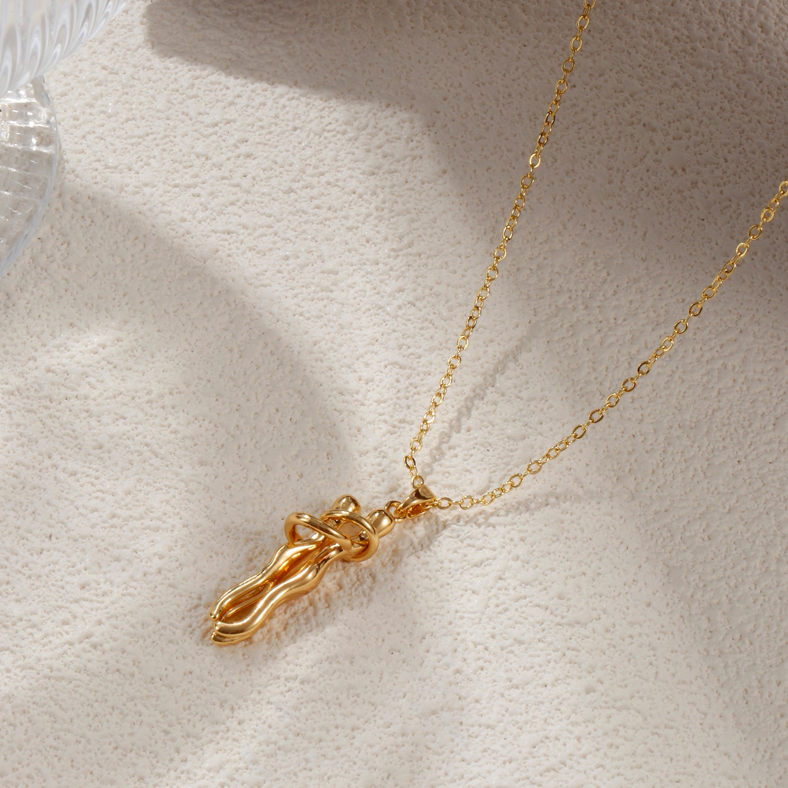 Image de 1 Pièce Collier à Pendentif Chaîne Maille Forçat La Saint Valentin en Laiton Hip Hop Multicolore Amoureux 3D Unisexe 46cm + 6cm long