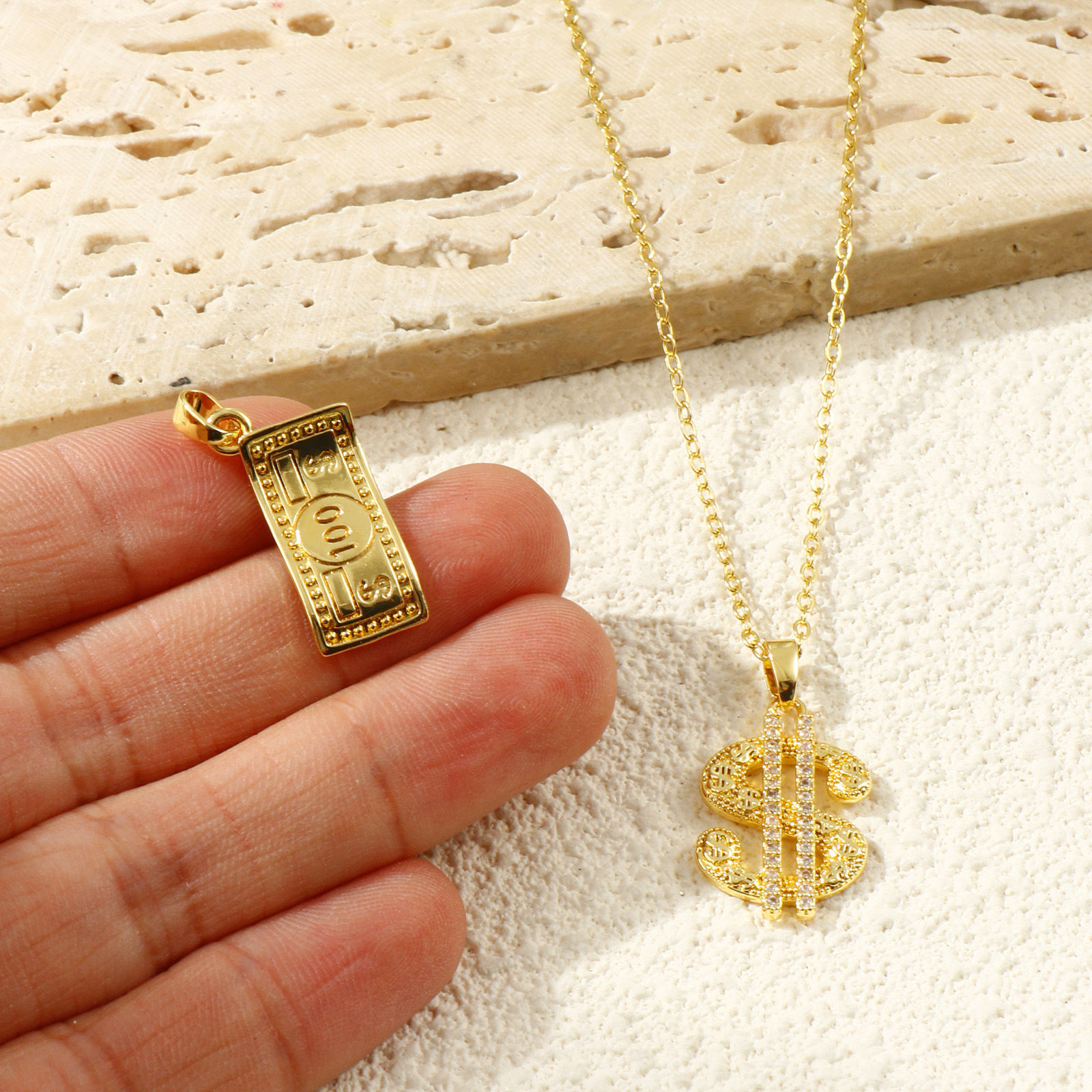 Picture of 2 PCs Eco-friendly Brass Charm Pendant 18K Real Gold Plated
