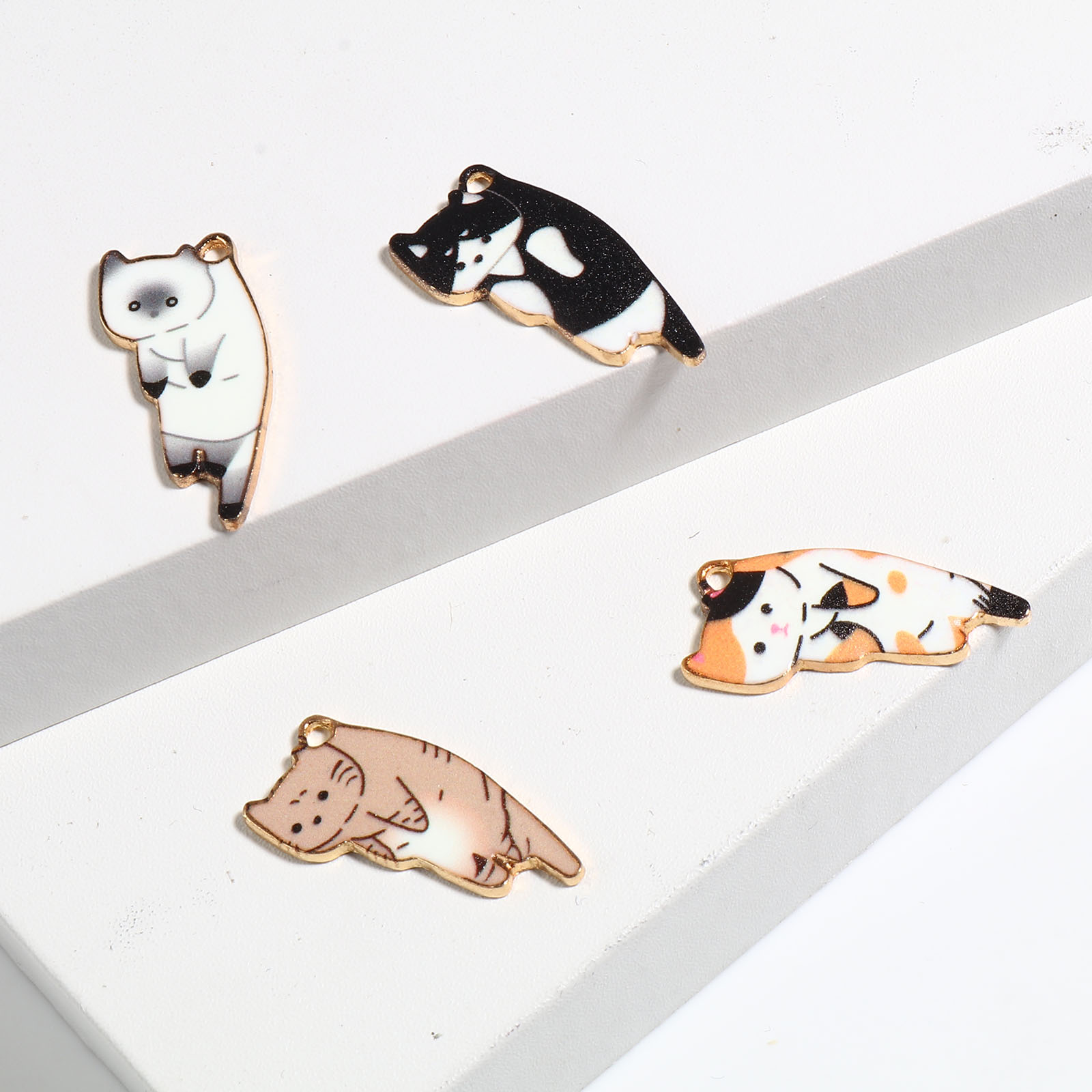 Image de Pendentifs en Alliage de Zinc Chat  