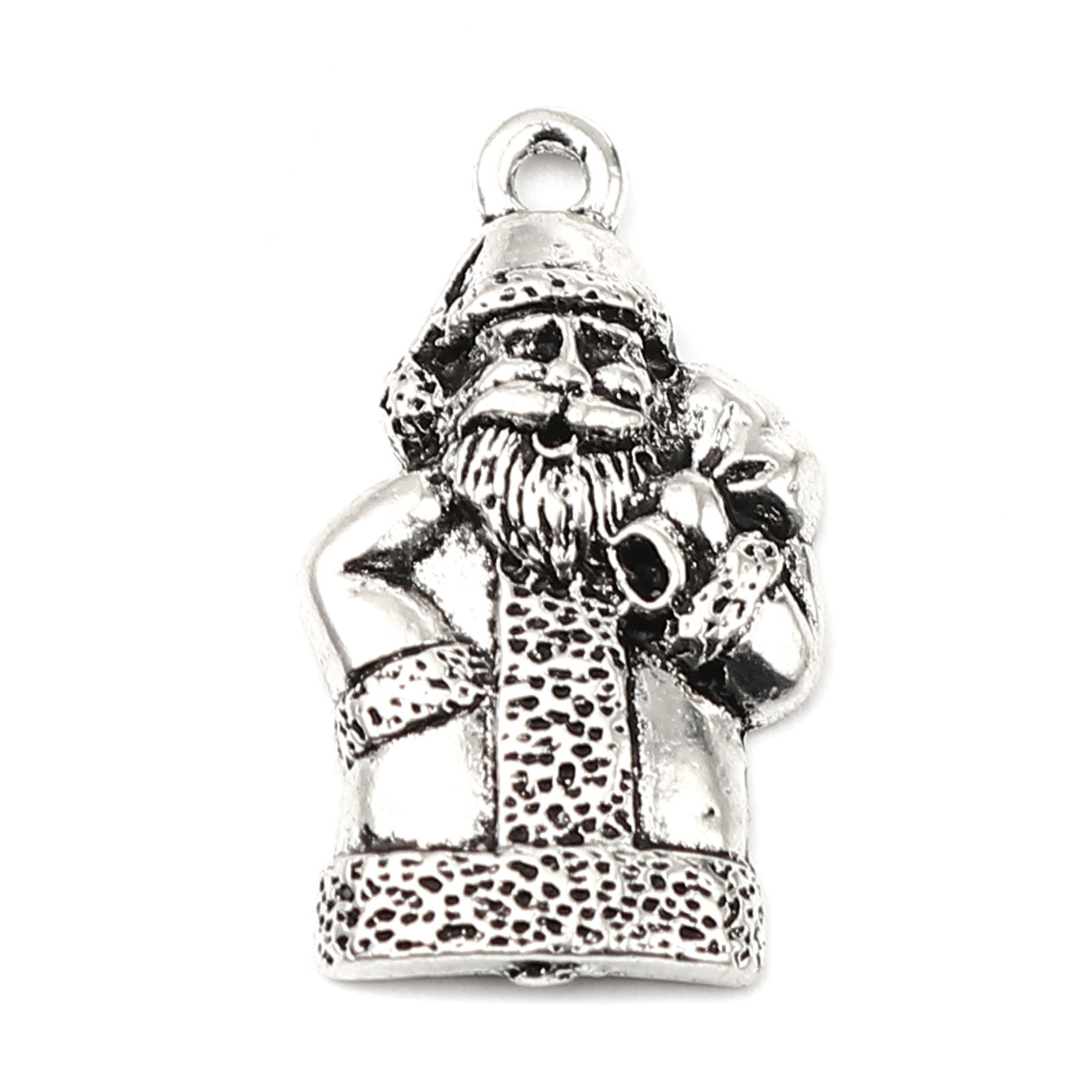 Picture of Zinc Based Alloy Pendants Christmas Santa Claus