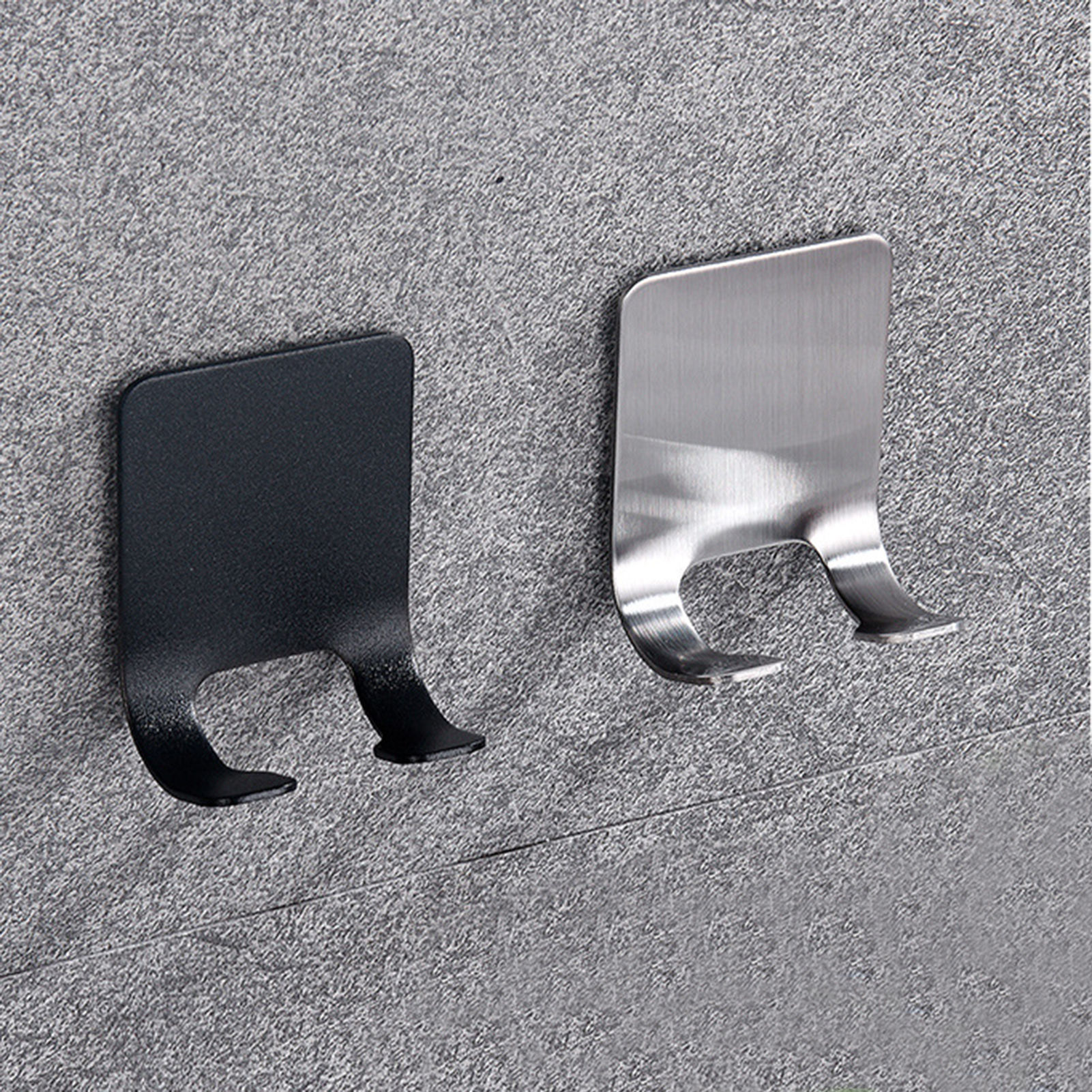 Изображение 304 Stainless Steel Men Shaving Razor Holder Rack Adhesive Bathroom Supplies