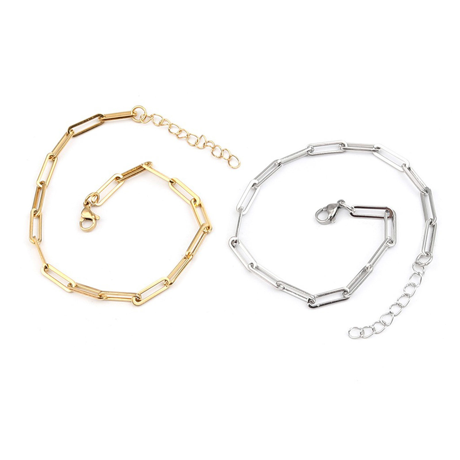 Bild von Edelstahl-Armbänder mehrfarbig