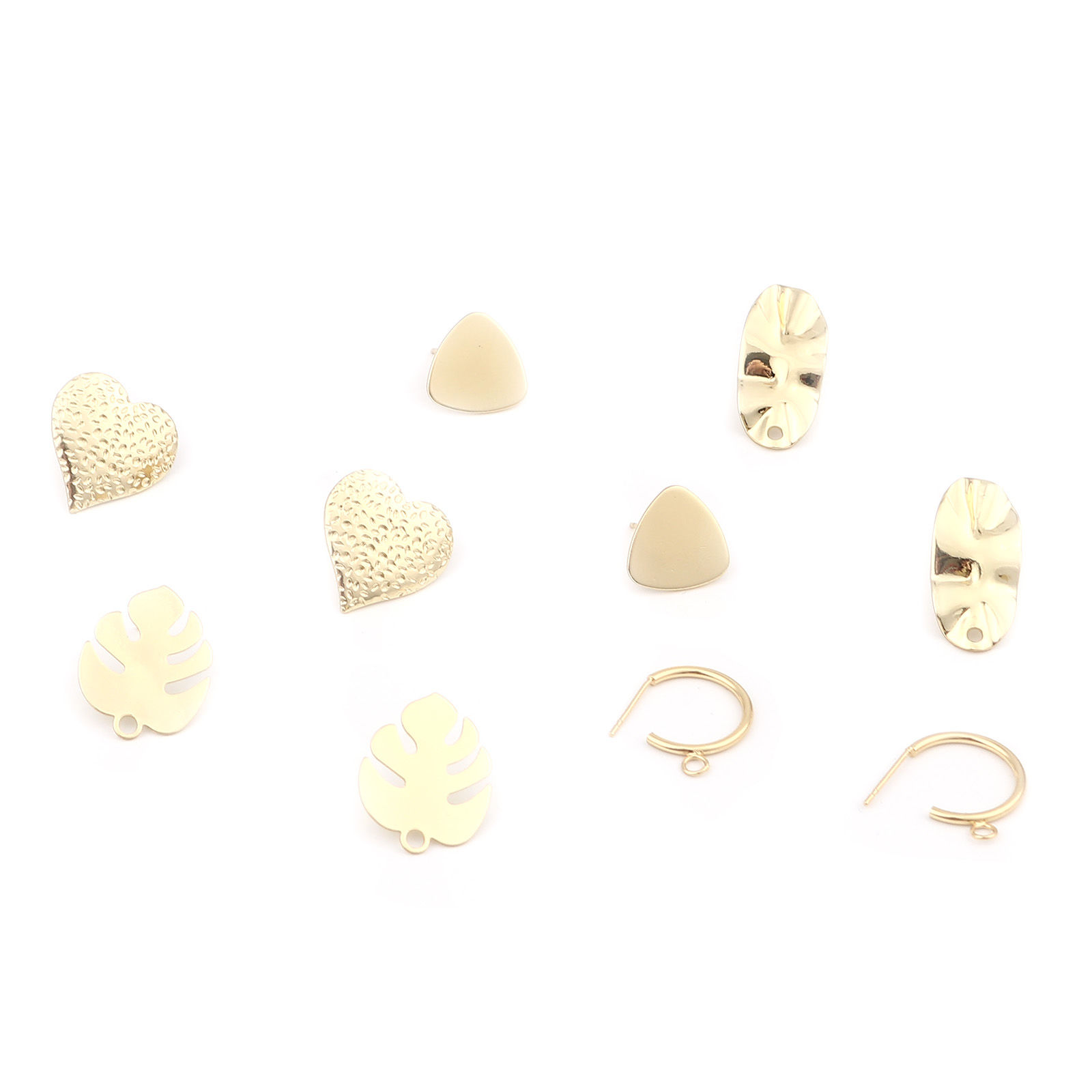 Изображение Цинковый Сплав Серьги ШпилькиДеталь 4 ШТ