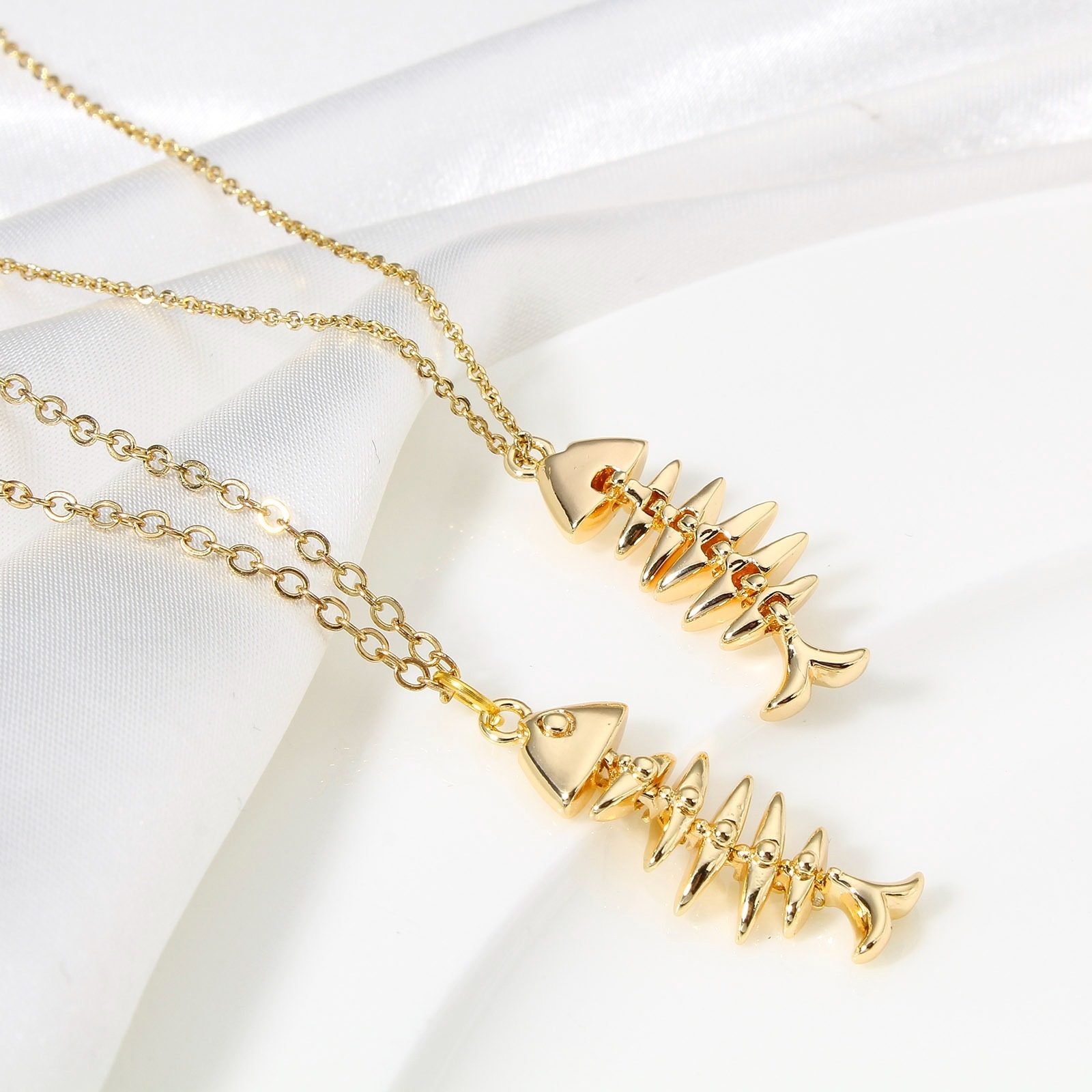 Picture of Brass Ocean Jewelry Connectors Charms Pendants Real Gold Plated