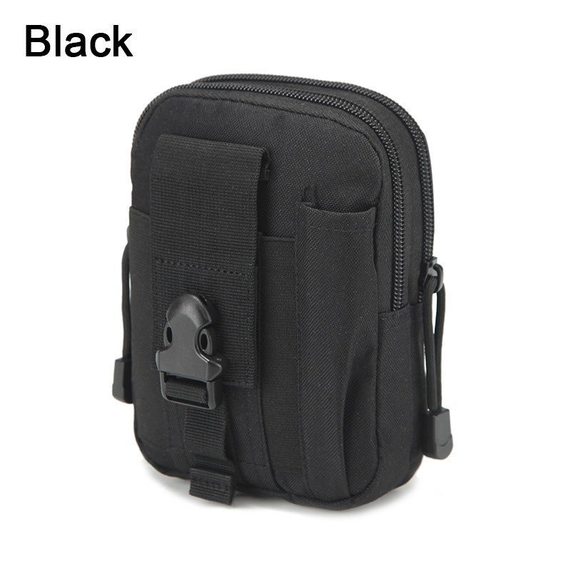 Picture of Gray - Oxford Fabric Camouflage Rectangle Oxford Belt Bag 17.5cm x11.5cm(6 7/8" x4 4/8"), 1 Piece