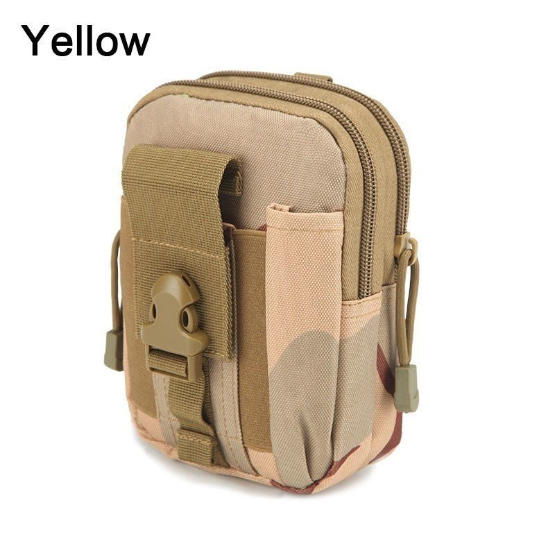 Picture of Gray - Oxford Fabric Camouflage Rectangle Oxford Belt Bag 17.5cm x11.5cm(6 7/8" x4 4/8"), 1 Piece