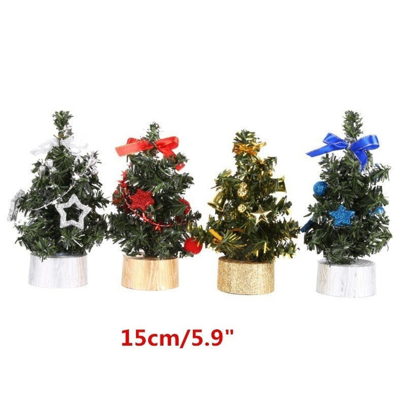Imagen de Cloruro Polivinílico Adornos Azul Árbol de Navidad Nudo Mariposa 20cm, 1 Unidad