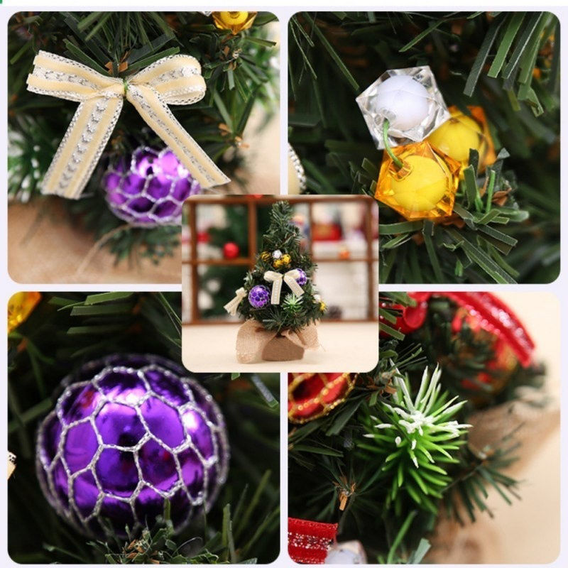Imagen de Cloruro Polivinílico Adornos Azul Árbol de Navidad Nudo Mariposa 20cm, 1 Unidad