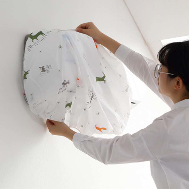 Picture of 1 Piece PEVA Air Conditioning Cover White Hot Air Balloon 95cm x 30cm