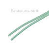 Imagen de Hilos Terciopelo de verde menta Ante Imitación 2.5mm Diámetro, 1 Rollo (Aprox 95 M/Rollo)
