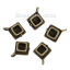 Picture of Zinc Based Alloy 3D Charms Doctorial Hat Antique Bronze 16mm( 5/8") x 13mm( 4/8"), 10 PCs
