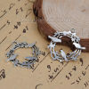 Imagen de Aleación del Cinc Colgantes Nido Plata Antigua 31mm x 30mm, 10 Unidades