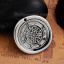Imagen de Zamak Sello de Cera Charms Irregular Plata Antigua Búrbuja 29mm x 28mm, 5 Unidades