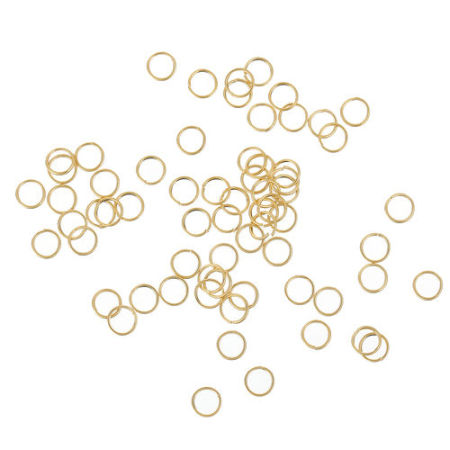 Picture of Stainless Steel Open Jump Rings Findings Round