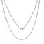 Picture of 304 Stainless Steel Link Cable Chain Necklace Oval Silver Tone 45.5cm(17 7/8") long, Chain Size: 2.2x2mm(1/8"x1/8"), 3 PCs