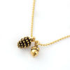 Picture of Necklace Gold Tone Antique Gold & Gold Plated Pine Cone Acorn 47cm(18 4/8") long, 1 Piece