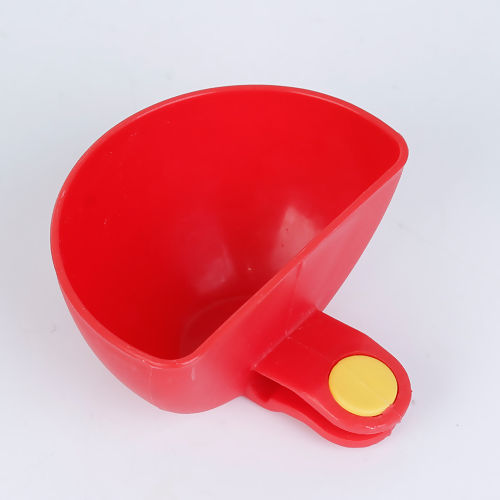 Picture of PP Clip-on Dip Cups Salad Saucer Container Red 7.5cm(3") x 7cm(2 6/8"), 1 Piece